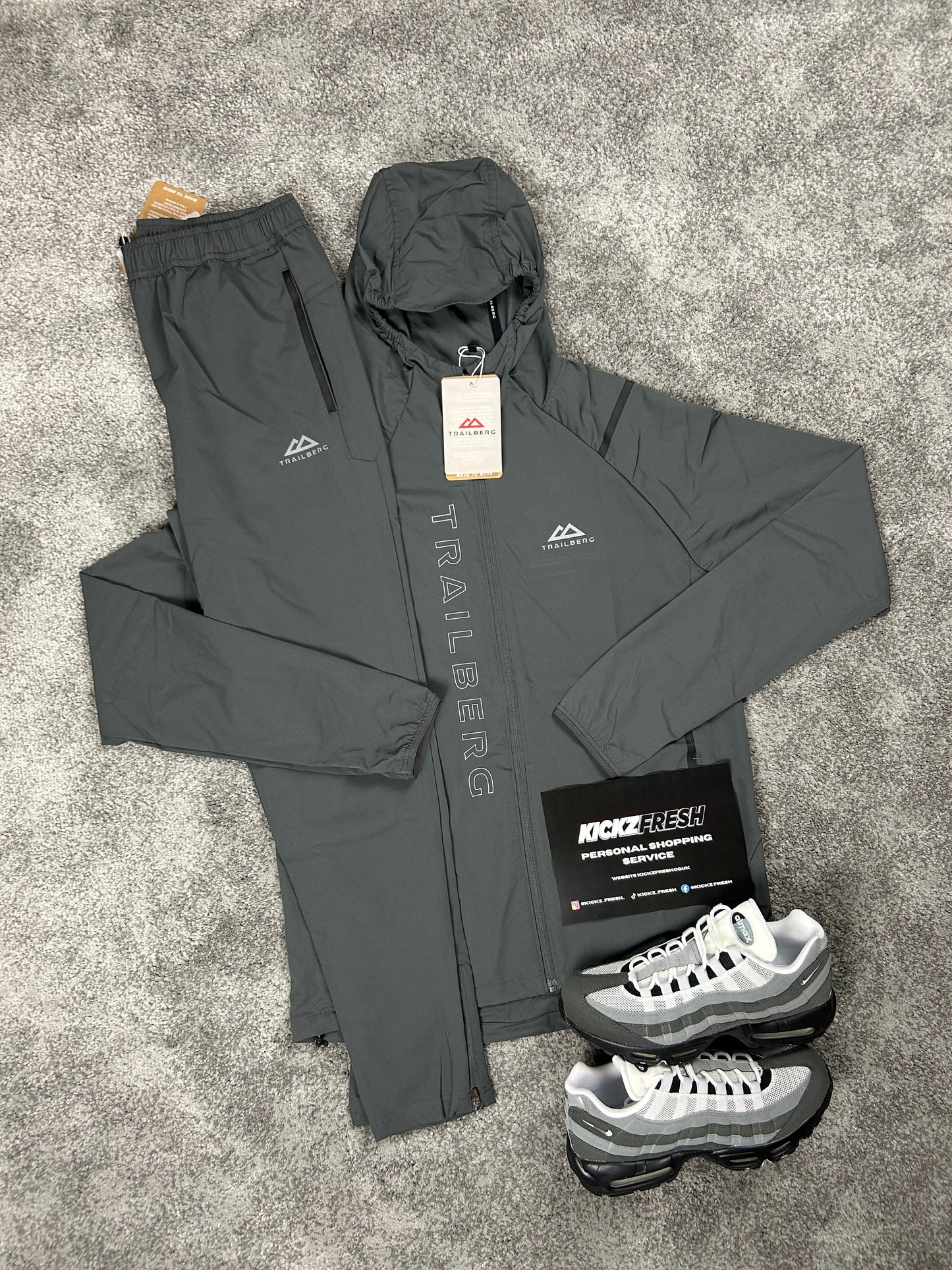 Trailberg Terra Tech Grey Tracksuit