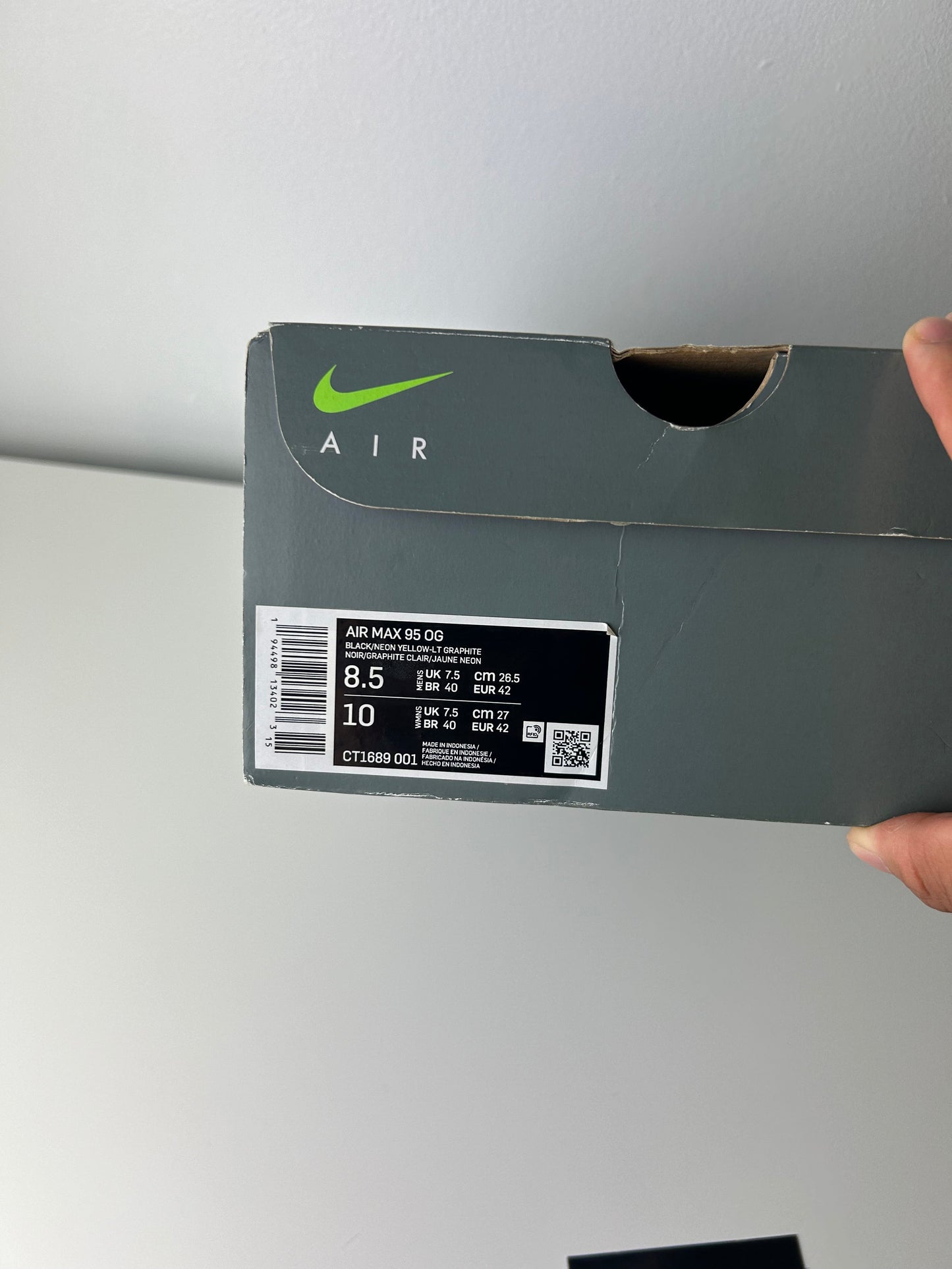 Air mx 95 Og Neons 2020 Pre Loved