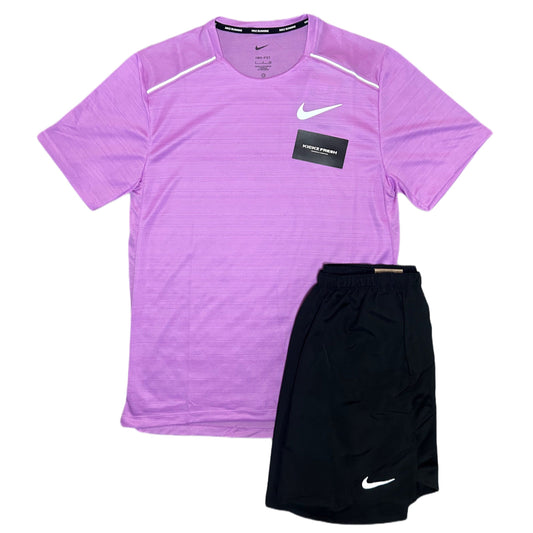 Nike miler og purple mens set
