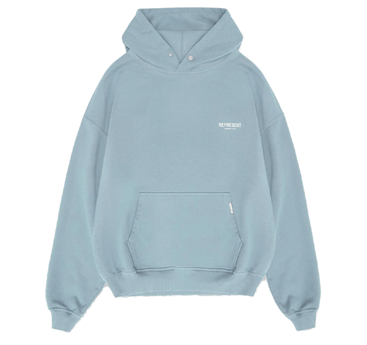 Represent Owners Club Hoodie- Powder Blue