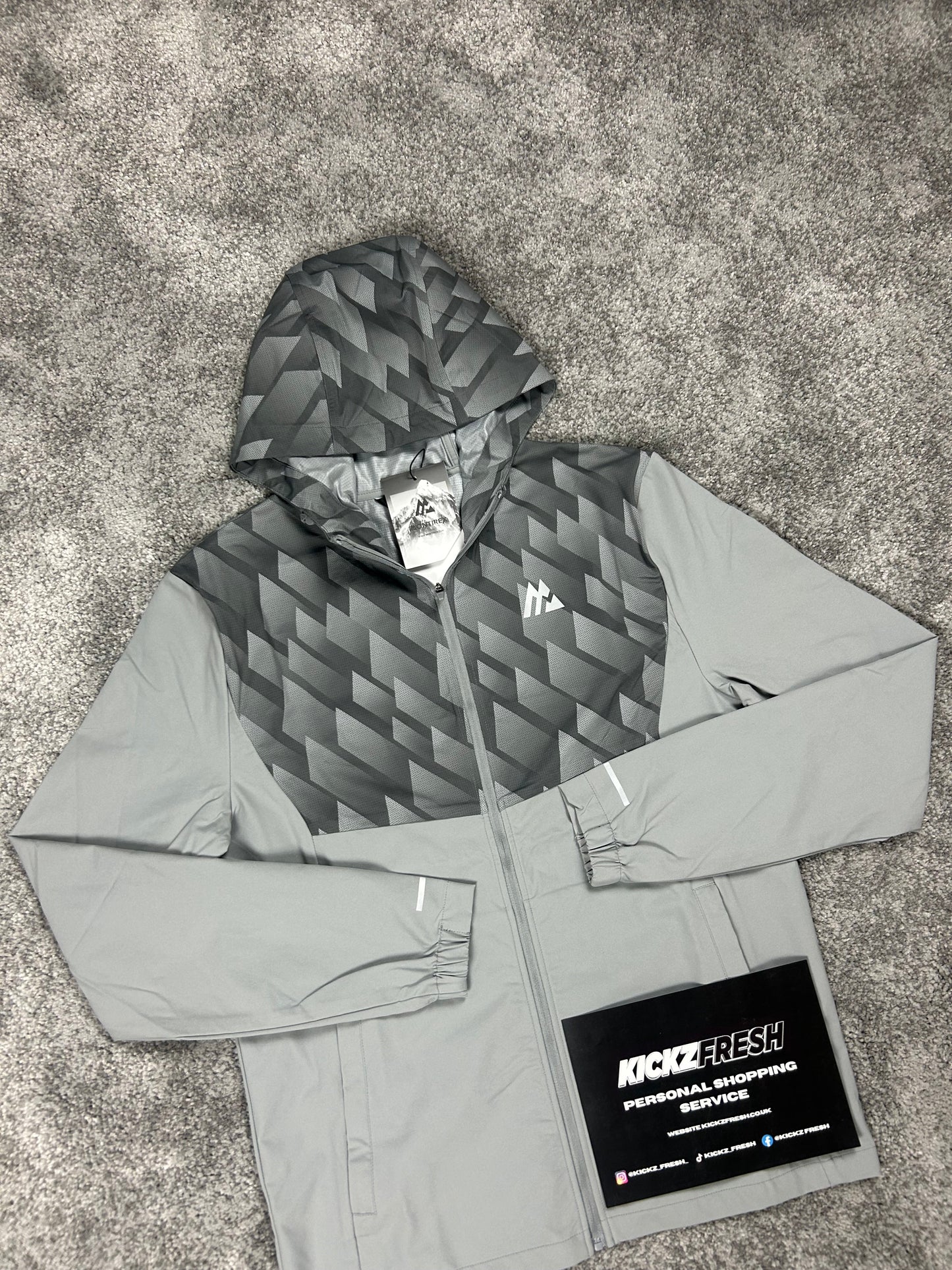 Montirex Charge Grid Grey Jacket