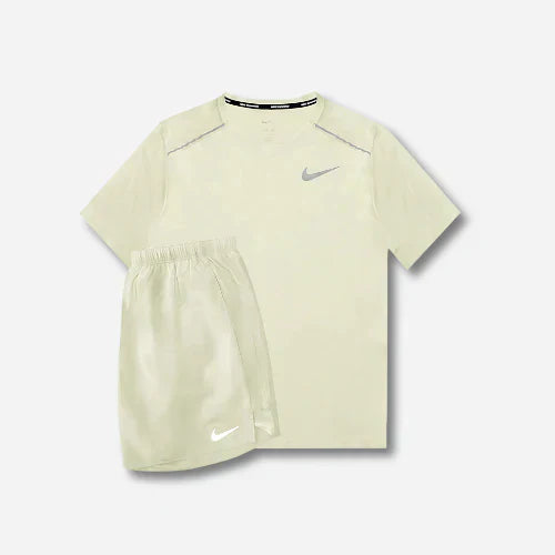 WHITE RUNNING SET