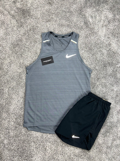 Nike Miler Tee Vest Grey