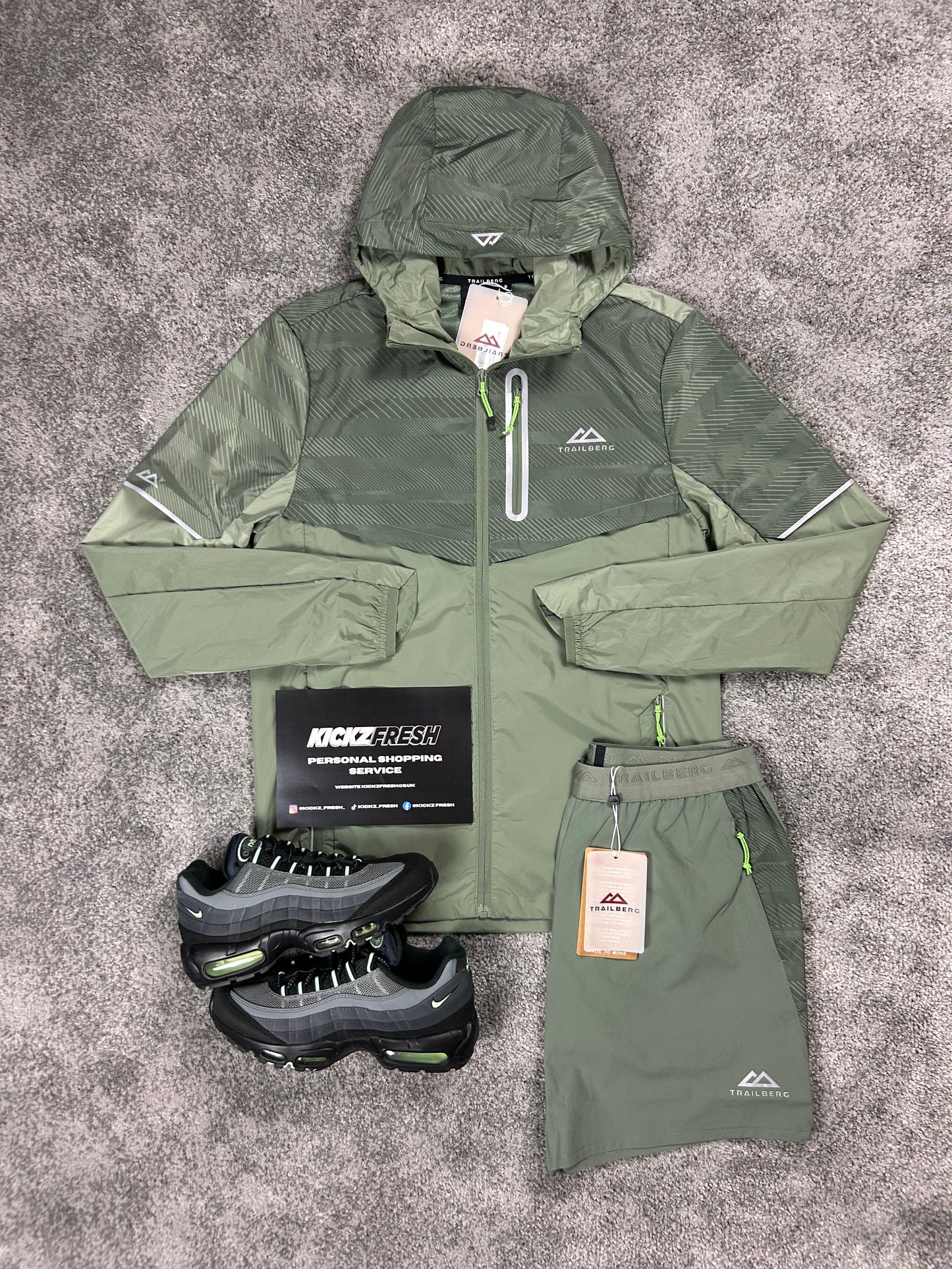Trailberg Racer Khaki Mens Set
