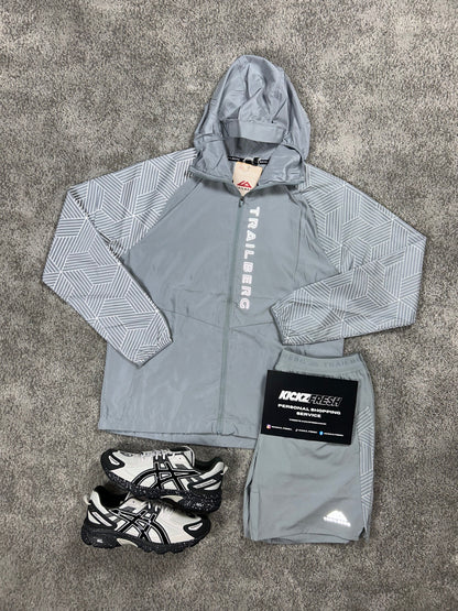 Trailberg Axis Windrunner Grey Fog Mens Set