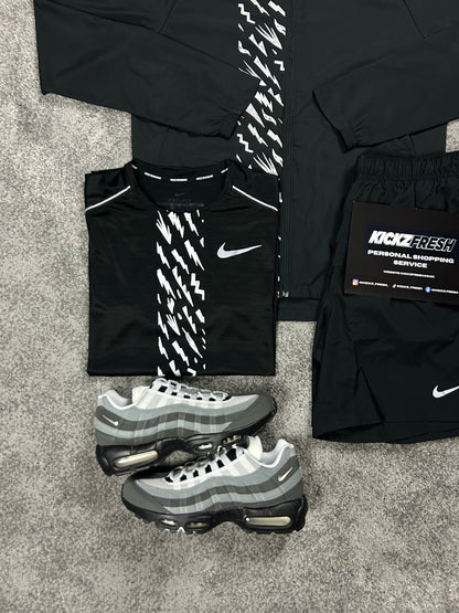 Nike 3 Piece Windrunner Lightning Bolt Reflective Mens Set