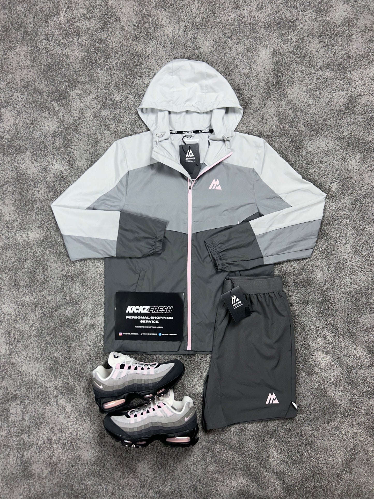 Montirex Windrunner Breeze Pink Foam Mens Set