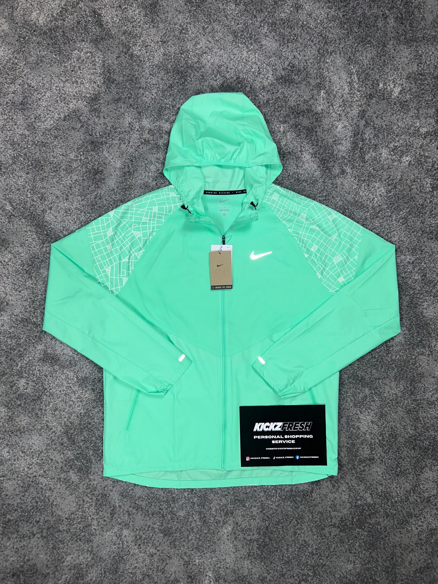 Nike Windrunner Jacket Og Mint Green