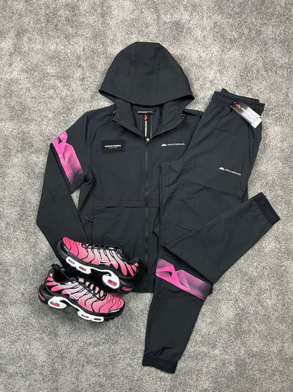 Monterrain Woven Pink Flash Tracksuit
